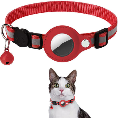 Waterproof Pet Collar with Air-tag holder