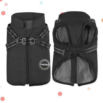 , Adjustable Buckle And Double D-Ring Harness For Small, Medium, And Large Dogs