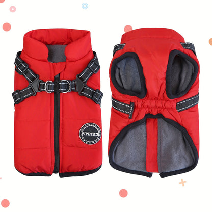 , Adjustable Buckle And Double D-Ring Harness For Small, Medium, And Large Dogs