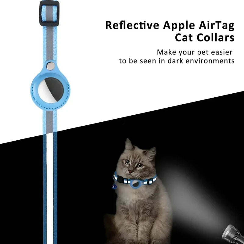 Waterproof Pet Collar with Air-tag holder