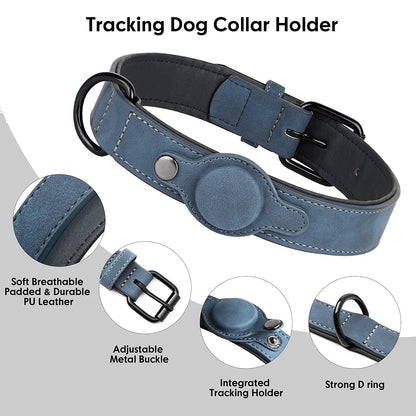 Dog Collar with pocket for Air-Tag