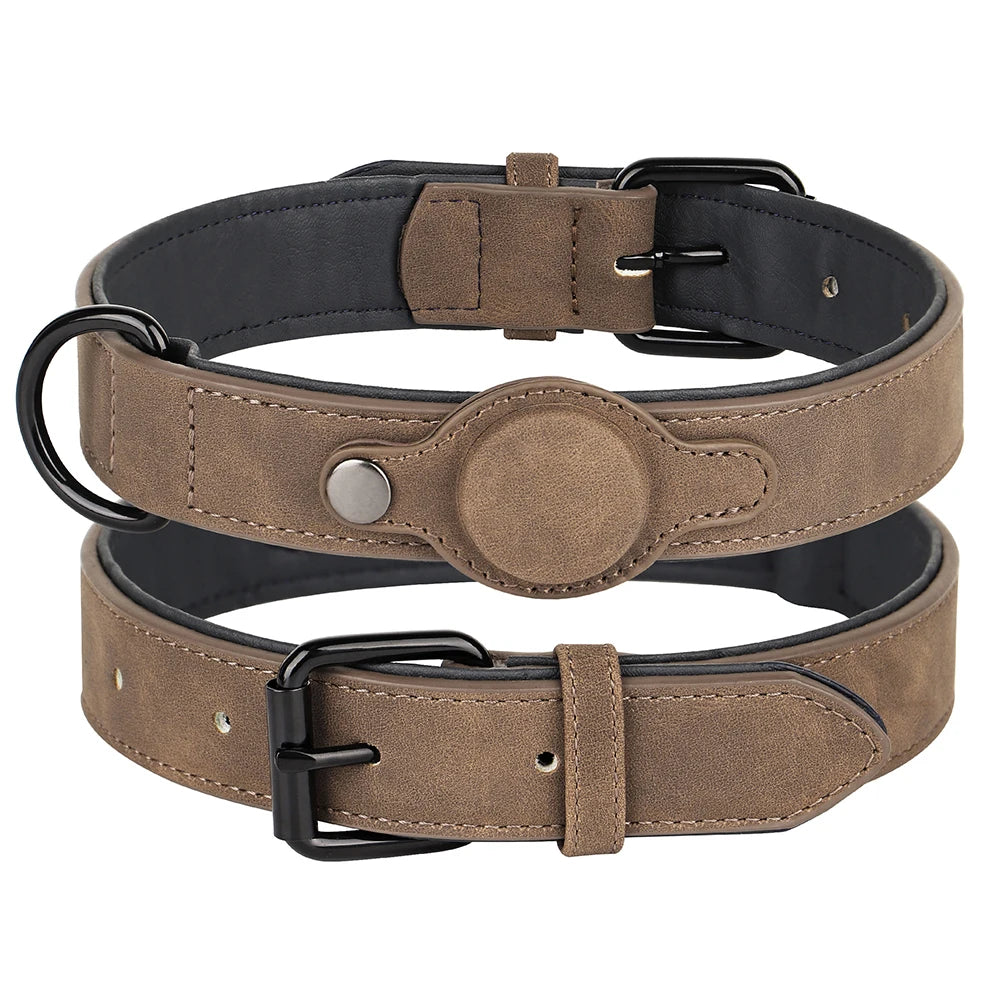 Dog Collar with pocket for Air-Tag