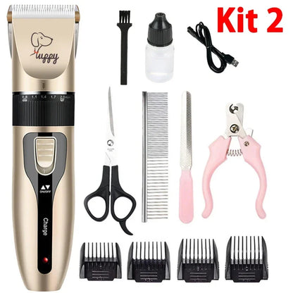 Pro Grooming Kit: Electric Pet Clipper & Trimmer for Dogs & Cats, Professional Haircut Machine Set for Easy Hair Removal
