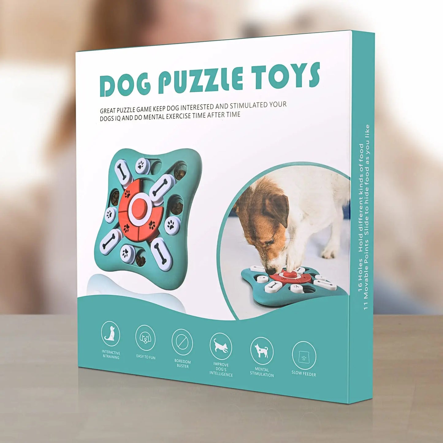 Dog Puzzle Toys, for IQ Training and Brain Stimulation Interactive Mentally Stimulating