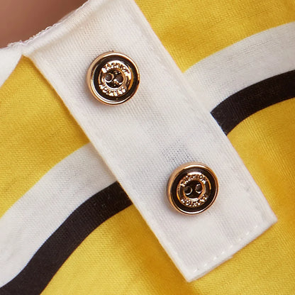 Dog Polo Striped Shirt