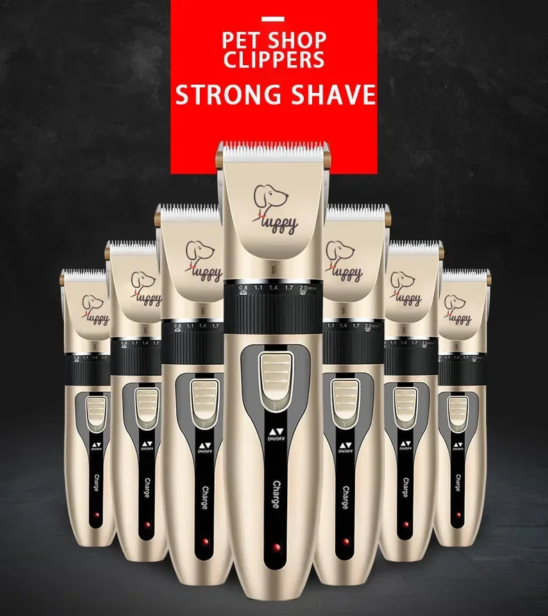 Pro Grooming Kit: Electric Pet Clipper & Trimmer for Dogs & Cats, Professional Haircut Machine Set for Easy Hair Removal