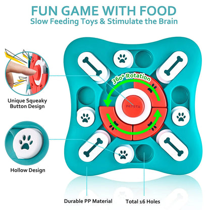 Dog Puzzle Toys, for IQ Training and Brain Stimulation Interactive Mentally Stimulating