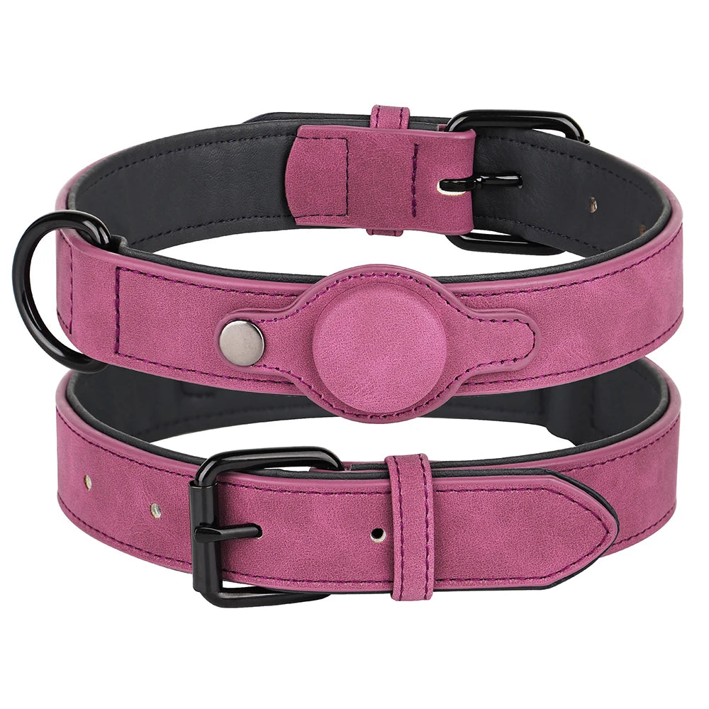 Dog Collar with pocket for Air-Tag