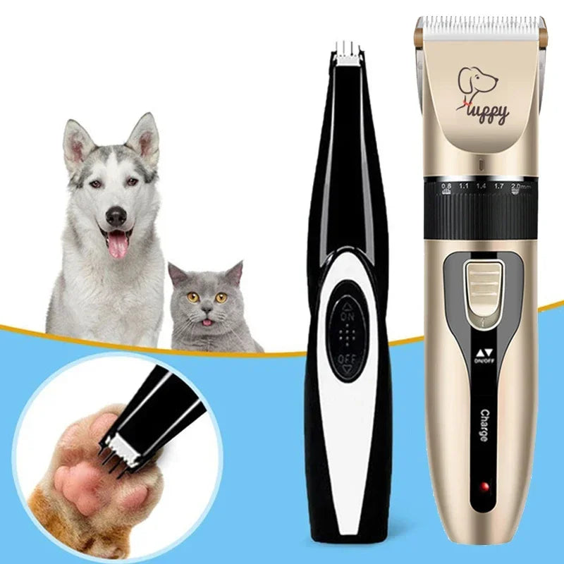 Pro Grooming Kit: Electric Pet Clipper & Trimmer for Dogs & Cats, Professional Haircut Machine Set for Easy Hair Removal