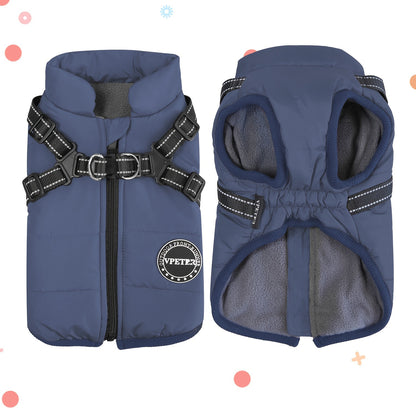 , Adjustable Buckle And Double D-Ring Harness For Small, Medium, And Large Dogs