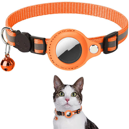 Waterproof Pet Collar with Air-tag holder